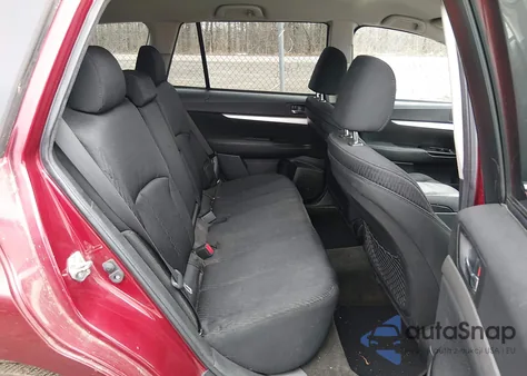 2012 Subaru Outback 2.5I Premium from USA, damaged, VIN 4S4BRBCC7C3270549